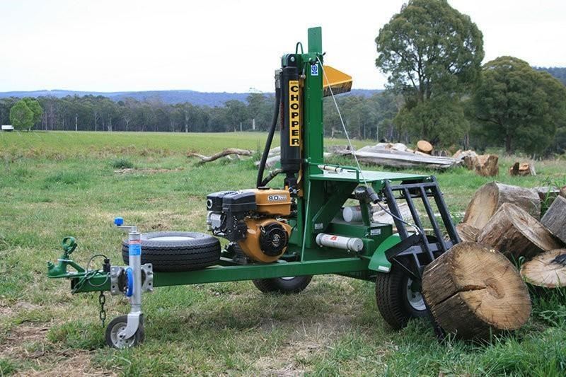 Log splitter Aussie Chopper Matko Hire