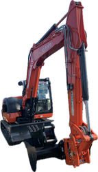 8 Ton Excavator Kubota KX080 3