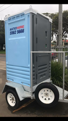 Trailer party toilets