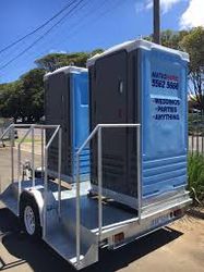 Trailer party toilets